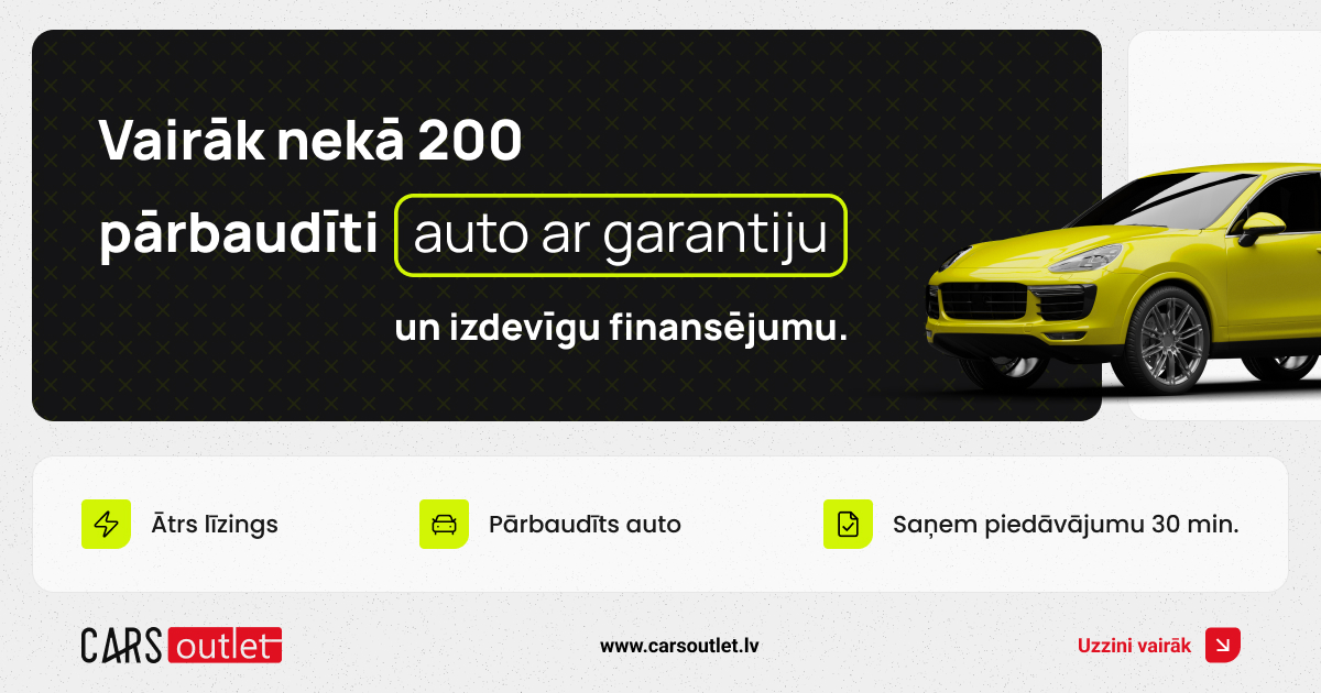 Carsoutlet.lv – lietotu auto tirdzniecība | Carsoutlet